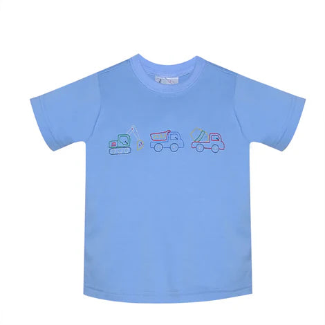 Construction  Trucks Shorts Set