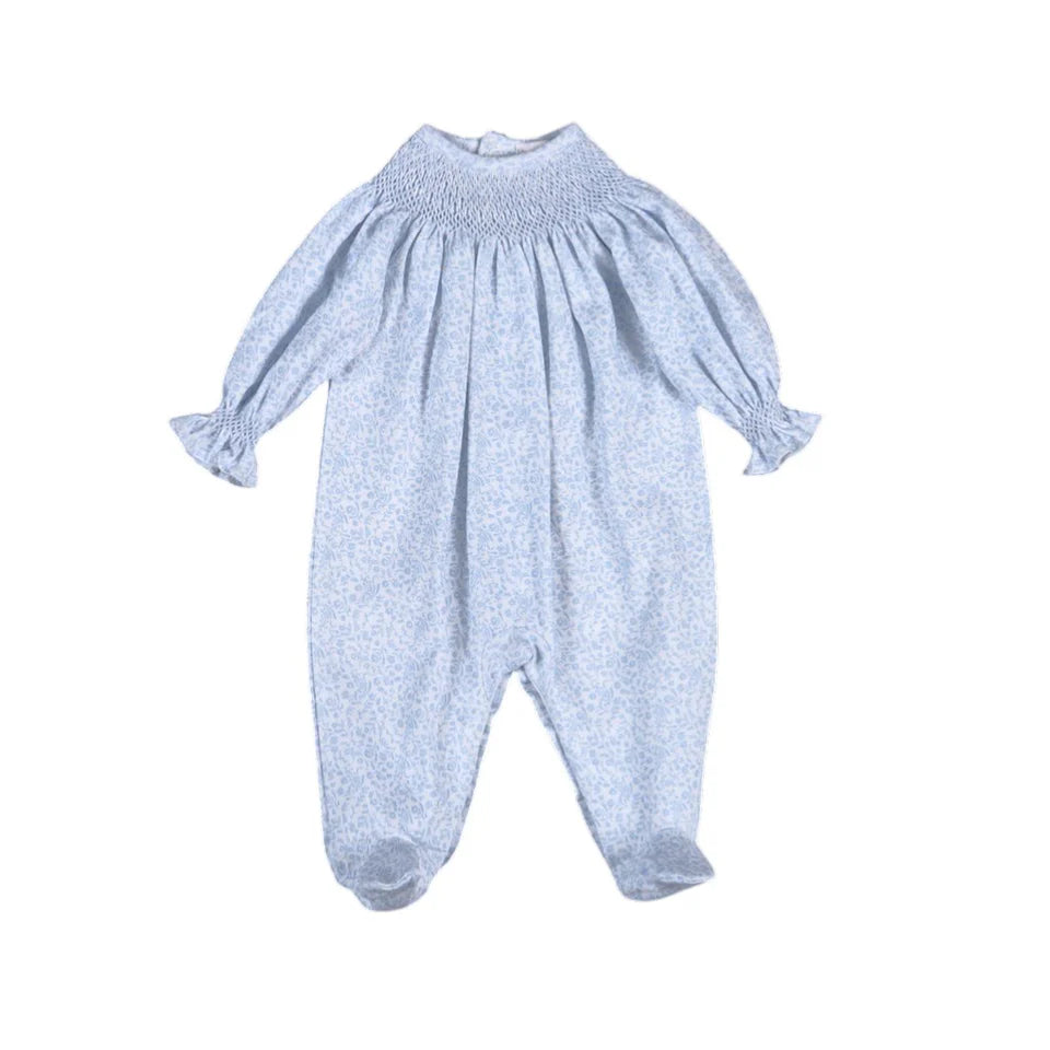 Ivy Floral Smk Footie