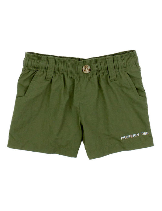 Olive Mallard Shorts