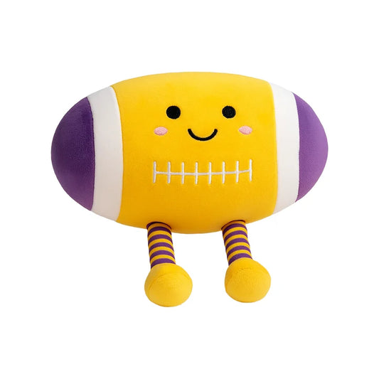 Purple/Gold Football Squishy