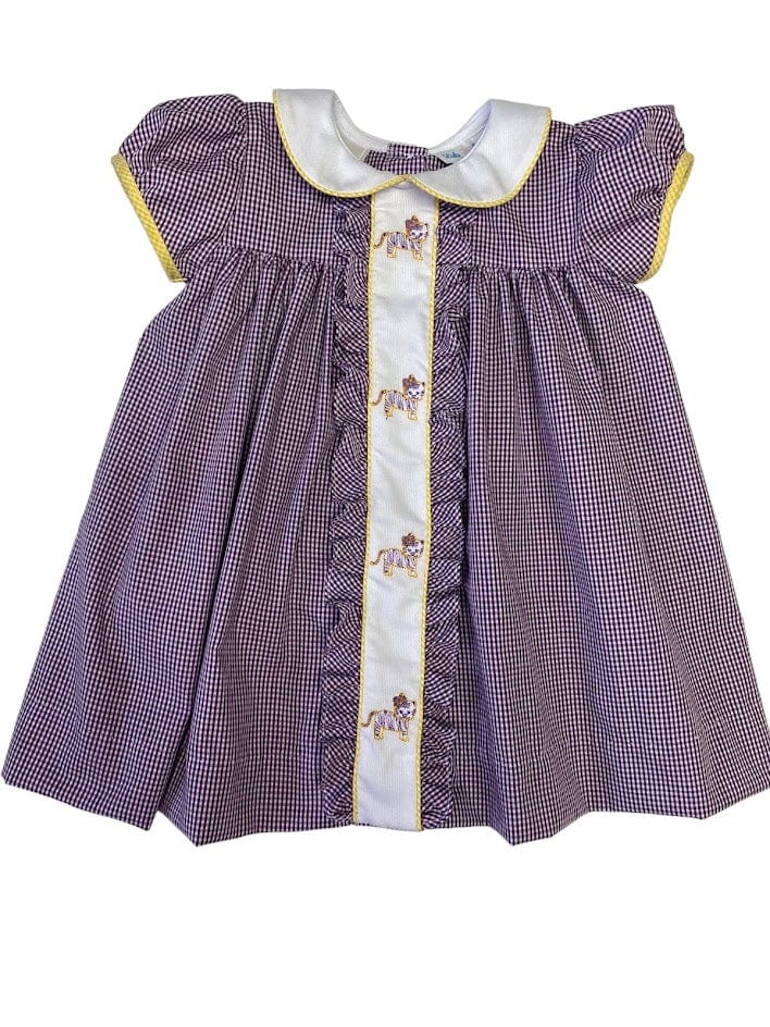 Tiger Embroidery Dress