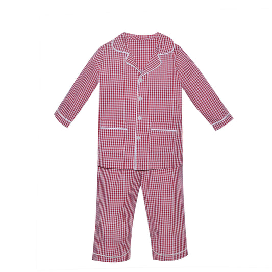 Landry Red Gingham PJs