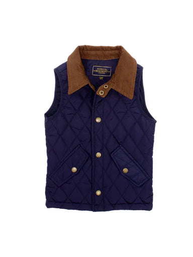 Navy Beaumont Vest