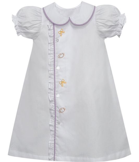 Tiger Purple/Gold Daygown Girl