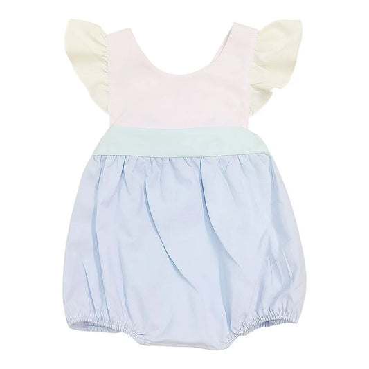 Colorblock Bow Back Bubble