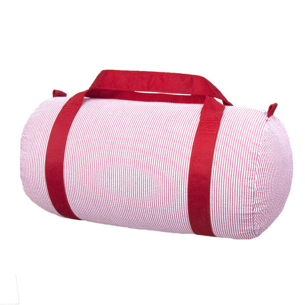 Medium Seersucker Duffle