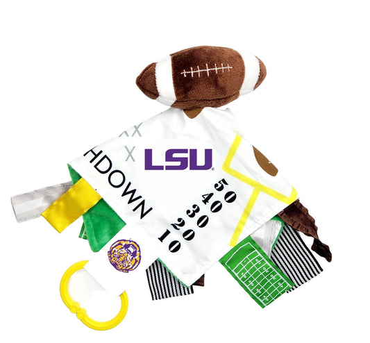 LSU Tigers football tag toy