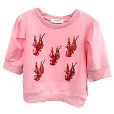 Crawfish Sequin Top