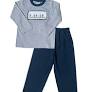 Mallard Duck Smocked Pants Set