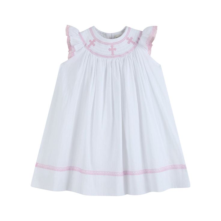 Smocked cross dress