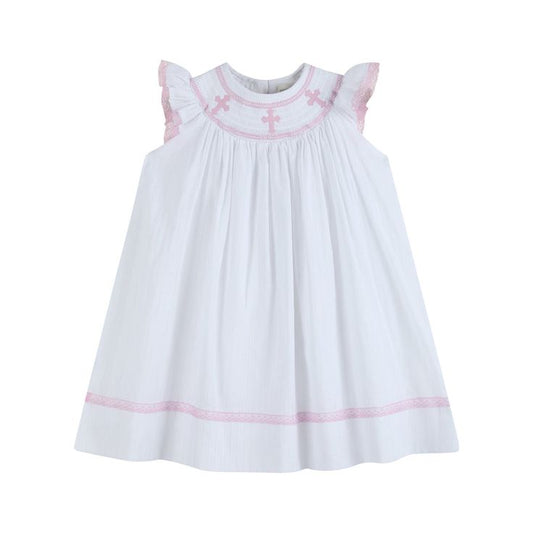 Smocked cross dress