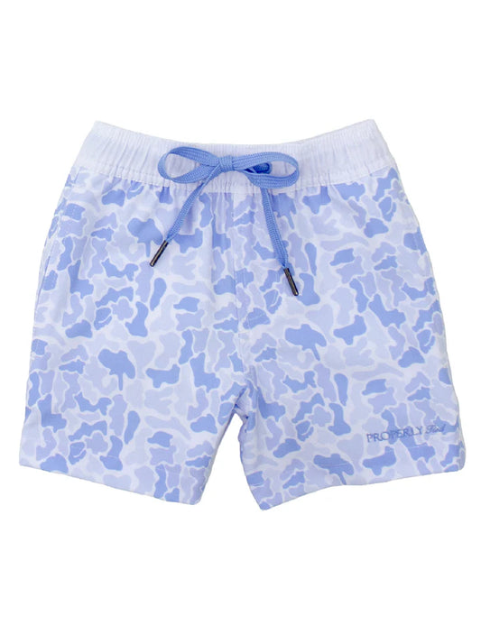 River Camo Swim Trunk