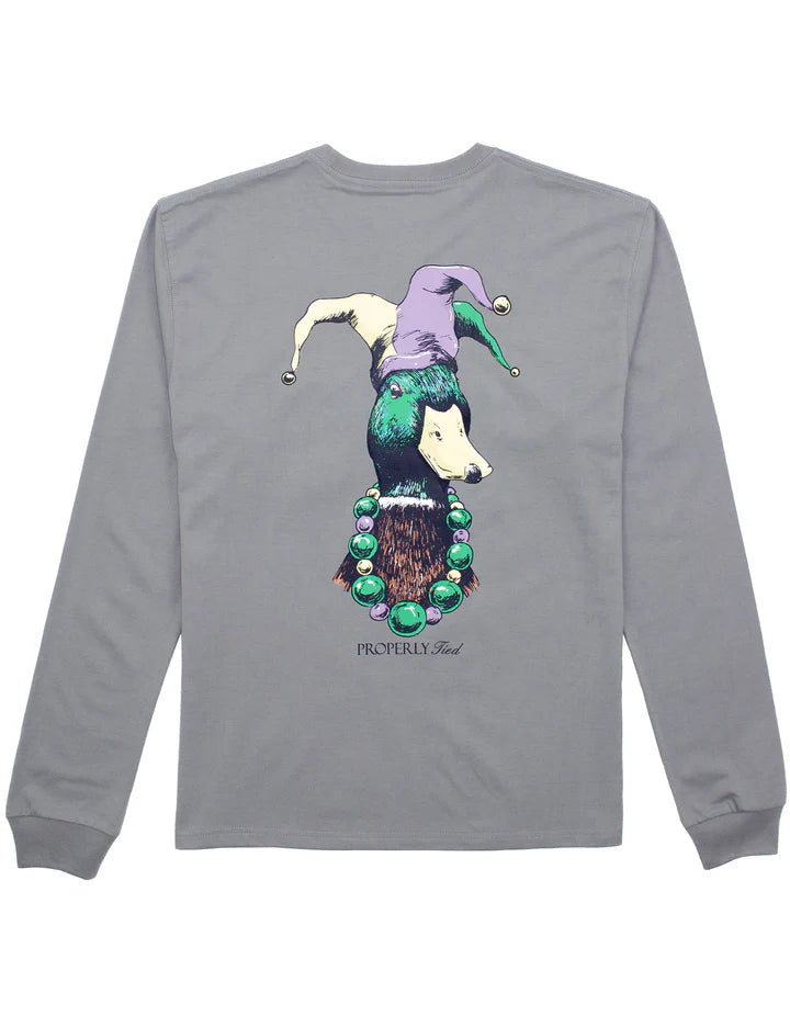 Mardi Gras Duck Tshirt