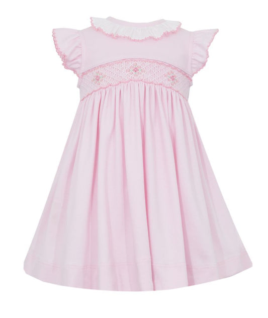 Martha pink sleeveless smk dress
