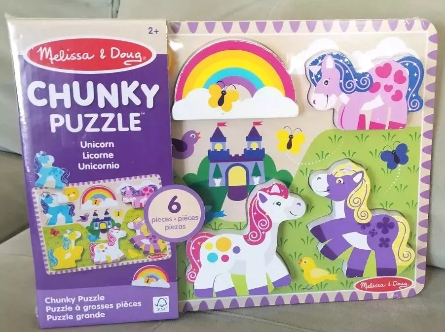 Unicorn Chunky Puzzle