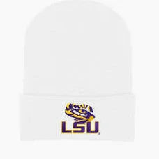 LSU Knit Caps NB