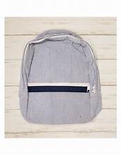Seersucker Backpack Small