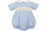 Smk Duck blue check romper
