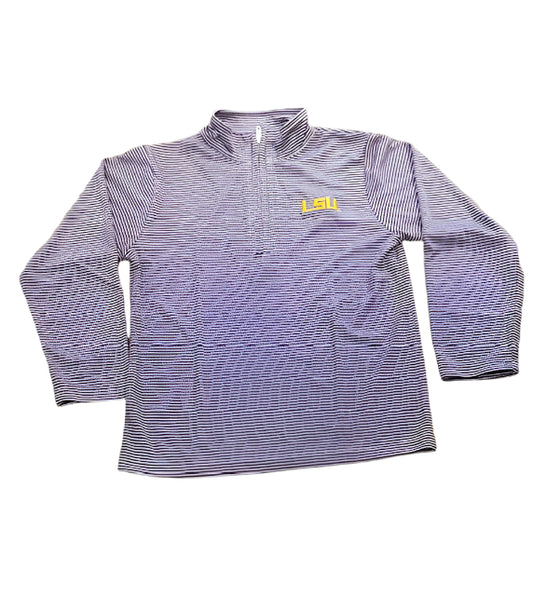 LSU Stripe 1/4 Zip