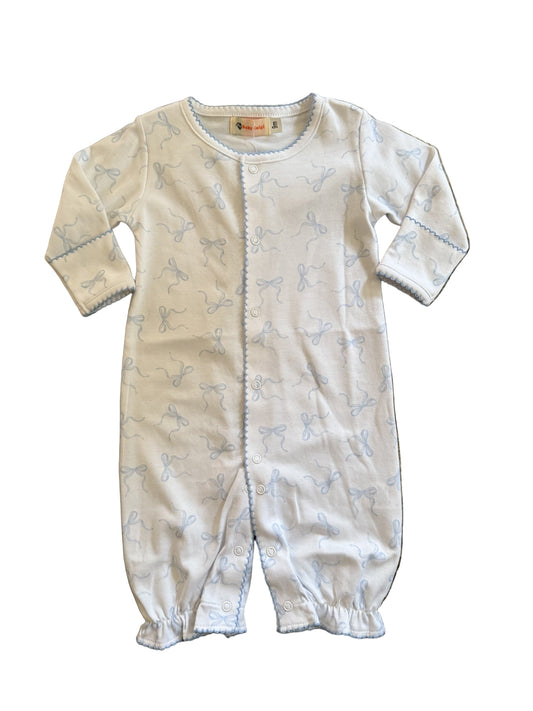 Blue Bow Coverall