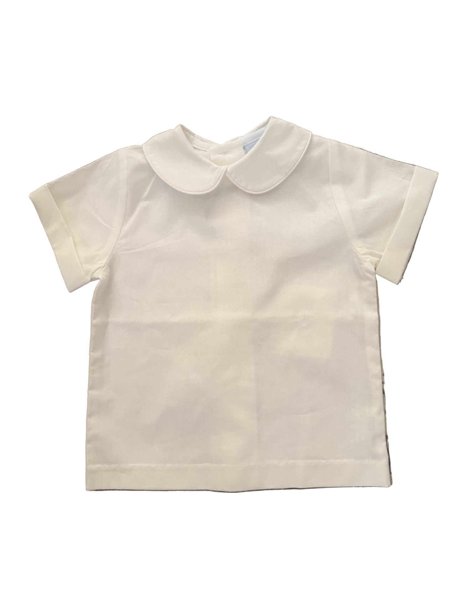 Cream  Boys collar shirt