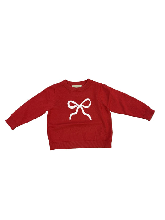 Red Bow Sweater