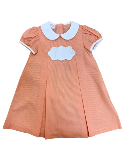 Orange Tab Float Dress