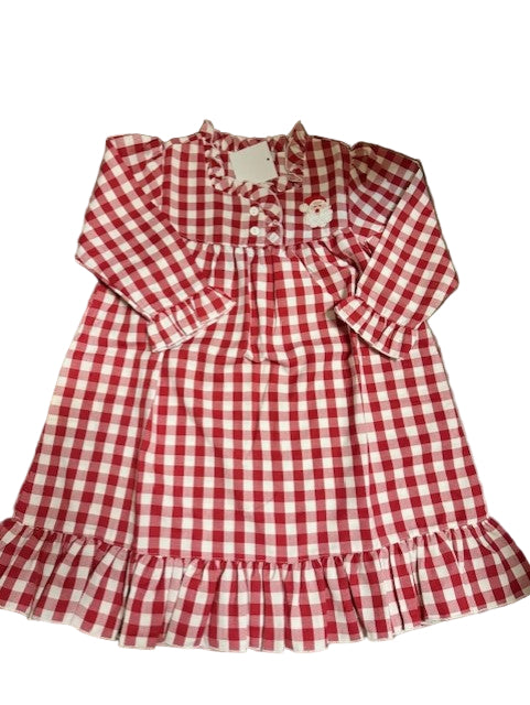Gingham Santa Gown