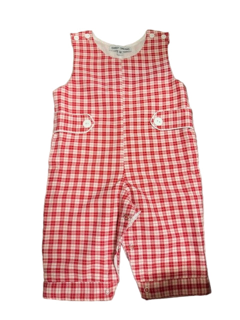 Red Plaid Longall