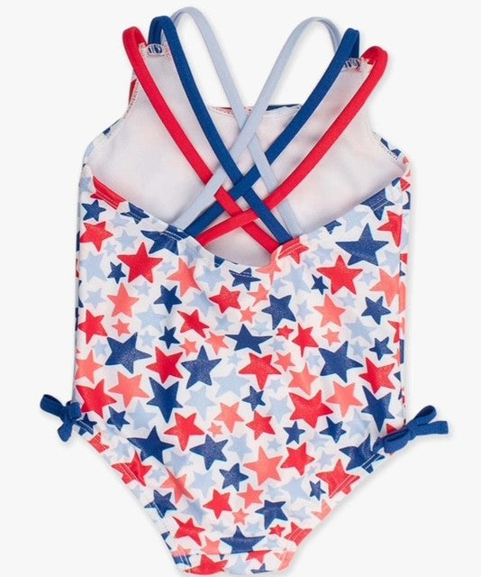 Shimmer Star Spangled Banner Cross Back