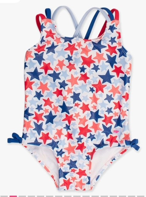 Shimmer Star Spangled Banner Cross Back
