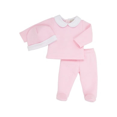 Jacquard Pink Set