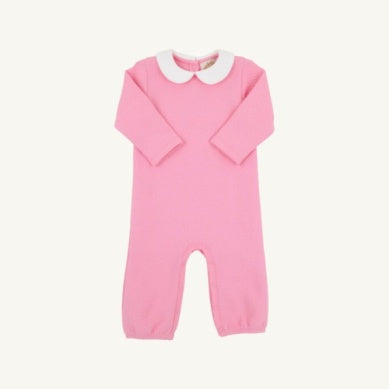 Poppy Dell Playsuit Quilted Hot Pink