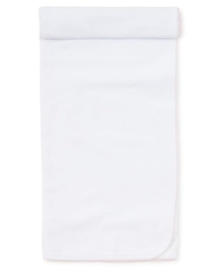 Basic Blanket Wh/Pink