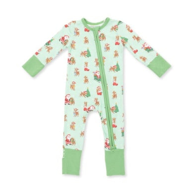 Reindeer & Santa Conv. Romper