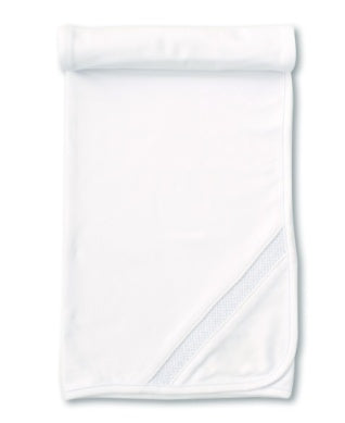 Classic White/Blue Blanket-w/Hand SMK