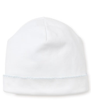 Basic White Hat/Blue Trim