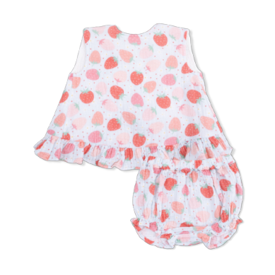 Strawberry Bliss Top & Bloomer