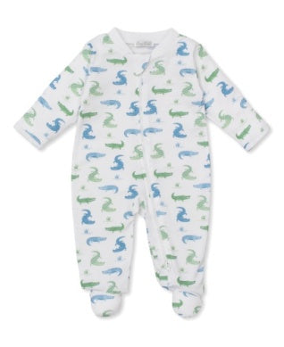 Blue/Green Gator Footie