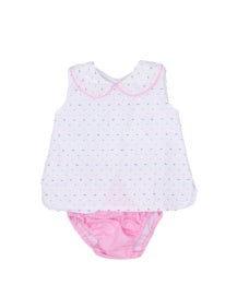 Darling Dots Top & Bloomer Set