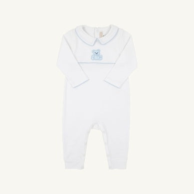 Robbins Romper Blue Bear