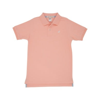 Pompano Peach Prim Polo