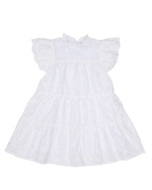 White Eyelet Dress