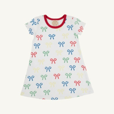 Ribbon Reminder/Red Polly Play Dress