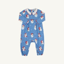 Bradford Romper Dear Santa (Barbados Blue)